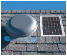 Air Vent SolarCool with separate solar panel