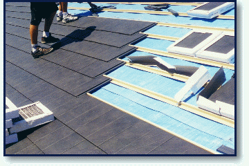 Nu-lok roof installation