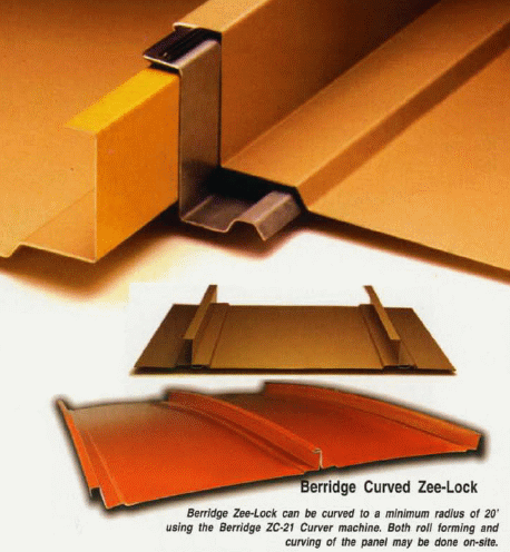 Berridge Curved Zee-Lock