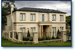 Nu-lok roof on elegant home